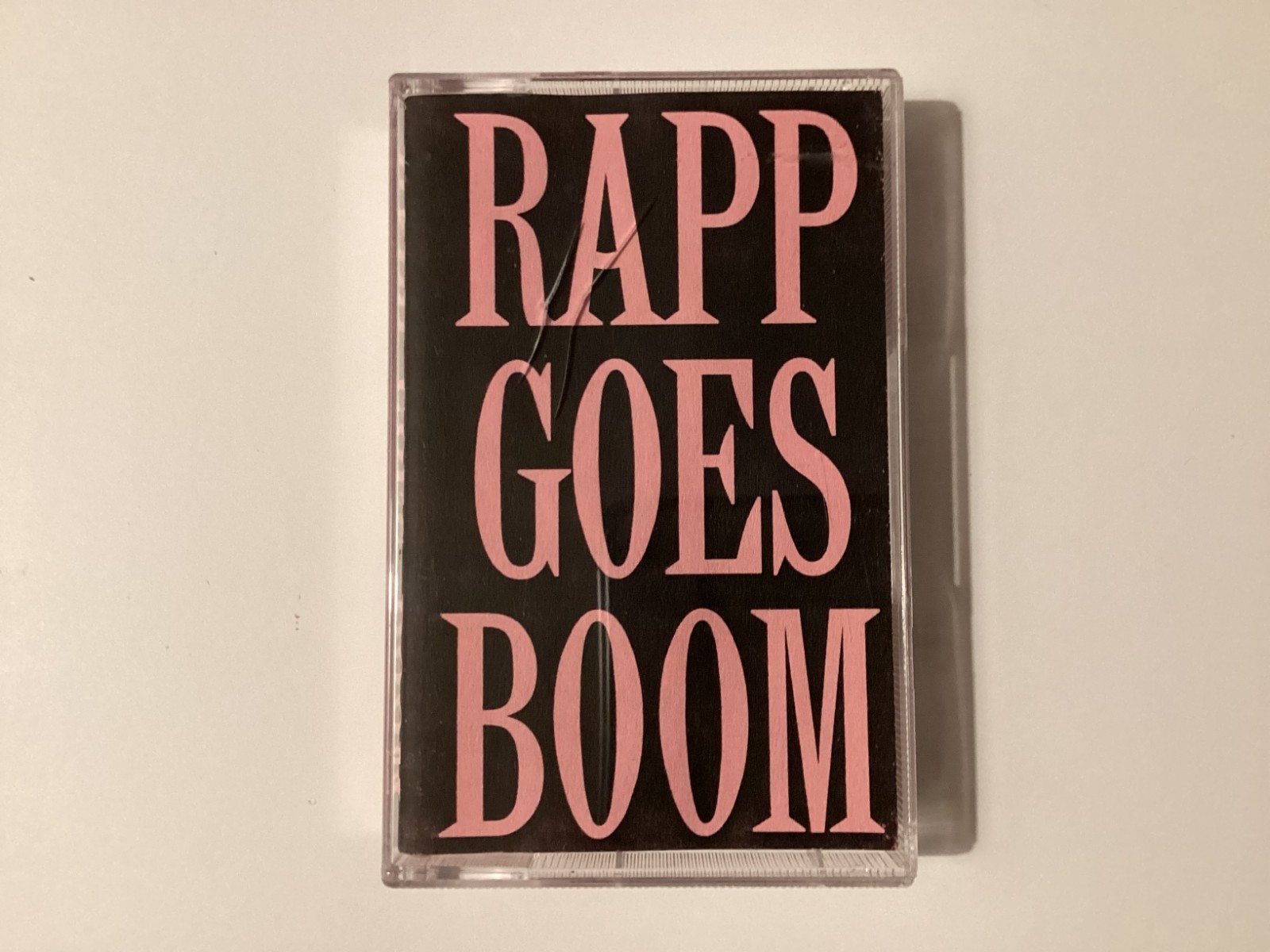 Rapp Goes Boom - Rare Vintage 1988 swapmeet rap mixtape rob base ice t  l'trimm