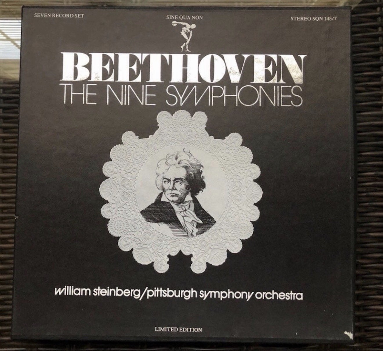 BEETHOVEN - THE NINE SYMPHONIES - VINYL - WILLIAM STEINBERG PITTSBURGH SYMPHONY