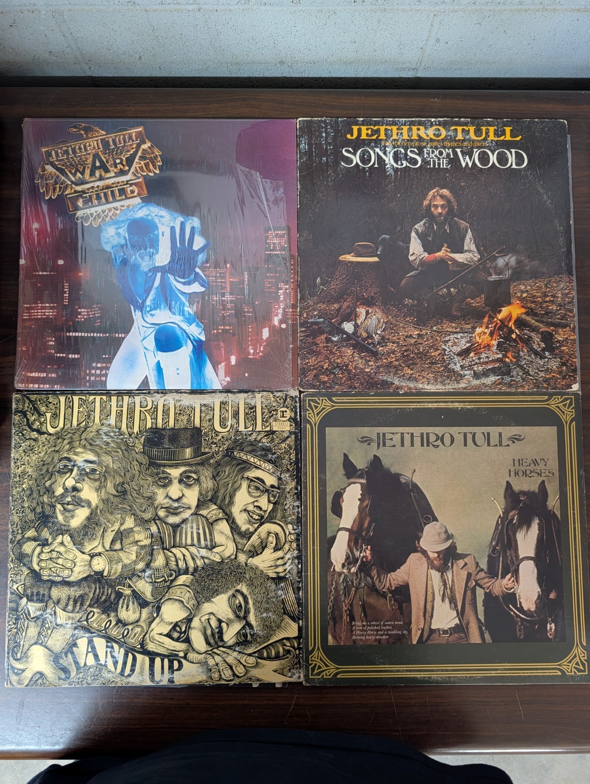 Lot Of 9 Jethro Tull LP Albums