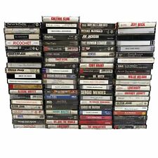 Vintage Cassette Tapes Lot 81 Classic Rock Country Music Hits 80s Collect Audio. picture