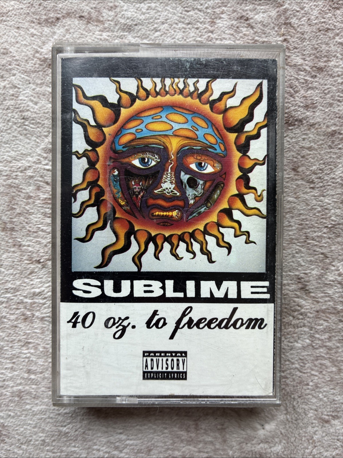 Sublime 40oz to Freedom Cassette 1992 Skunk Records SKC 11283 Tested Rare