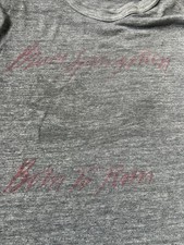 Vintage 70s Bruce Springsteen 1975 original Born To Run record co Tshirt, Sz M picture