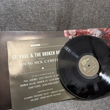 ST. PAUL  THE BROKEN BONES YOUNG SICK CAMELLIA LP With Sleeve EUC picture