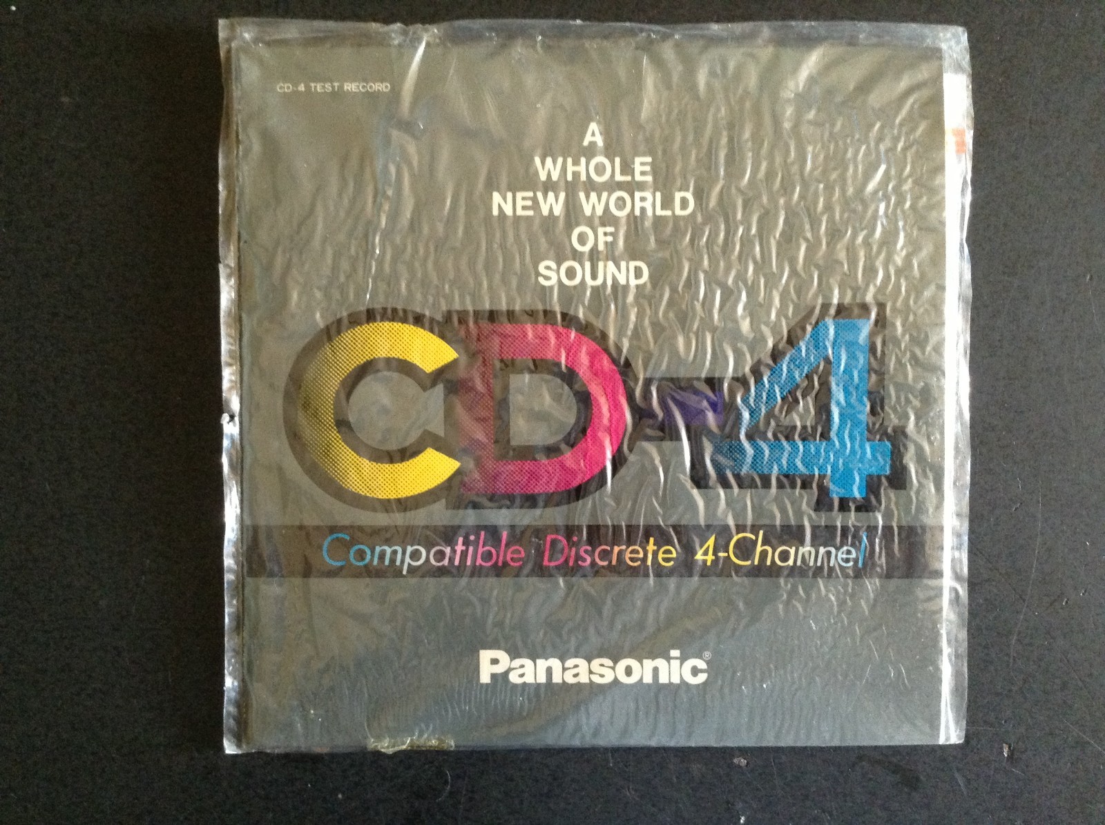 PANASONIC CD-4 Compatible Discrete 4-Channel TEST RECORD audiophile 45 Japan 70s