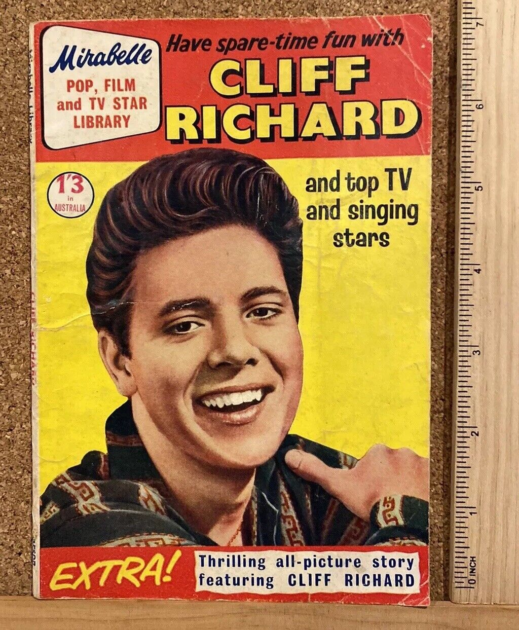 VINTAGE 1950s CLIFF RICHARD FAN\'S STAR LIBRARY ENGLAND ROCK MUSIC COMIC MAGAZINE