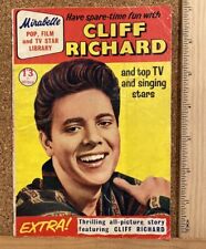 VINTAGE 1950s CLIFF RICHARD FAN'S STAR LIBRARY ENGLAND ROCK MUSIC COMIC MAGAZINE picture