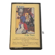 Vintage 1989 Si Kahn Ill Be There Cassette Tape Trapezoid Flying Fish Folk Labor picture