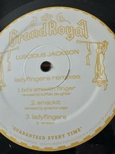 Luscious Jackson Ladyfingers Remixes 1999 Grand Royal 12” Vinyl Single picture