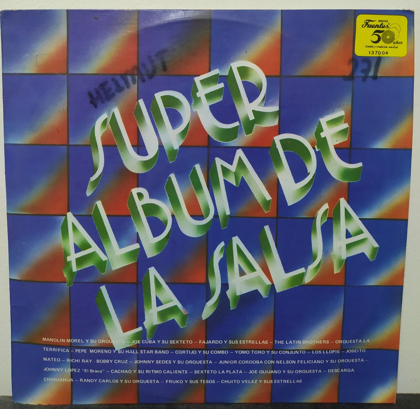 Super Álbum De La Salsa X 3 Lps  , Guaguanco Salsa Dura Rare Vinyl