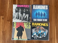 Ramones lot of 4 orig punk albums, Sire US, VG+ wax nice,  picture