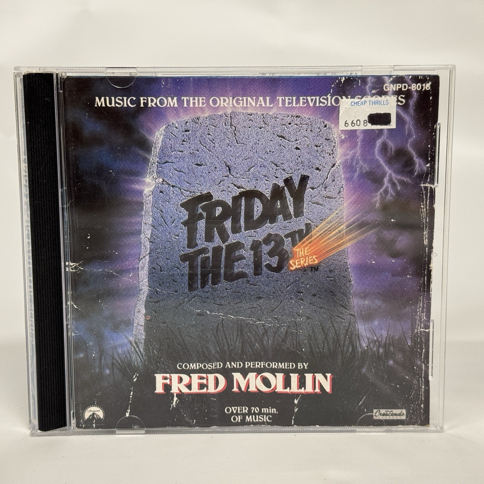 Friday The 13th The TV Series Soundtrack CD Fred Mollin Score 1989 Horror Rare