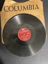RARE Vintage Joan Weber Let Me Go Lover 78 RPM Columbia 40366 Shellac Record picture