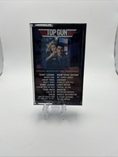 TOP GUN ORIGINAL MOVIE SOUNDTRACK VINTAGE CASSETTE TAPE 1986 New Sealed picture