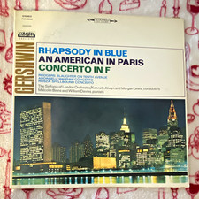 George Gershwin Rhapsody in Blue/Paris/Concerto in F Vinyl LP Stereo CRC picture