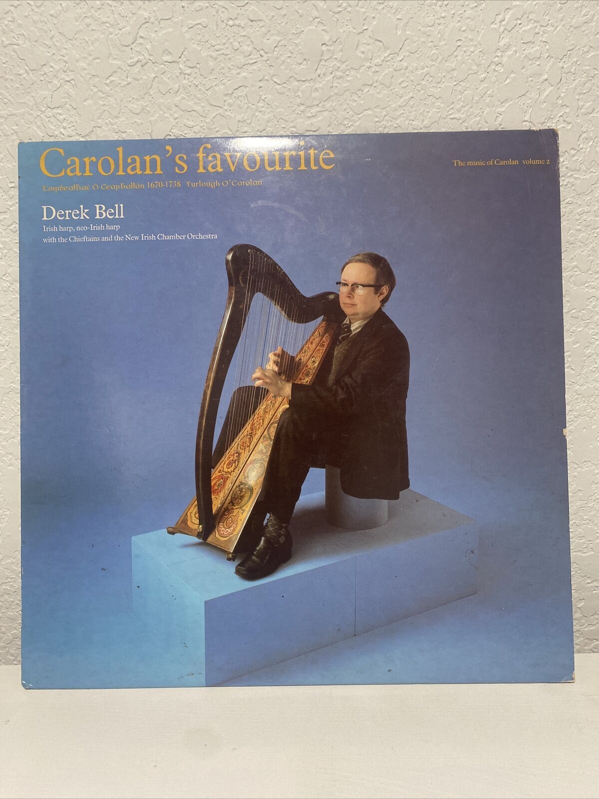 Carolan\'s Favourite, Vol. 2 DEREK BELL VINYL LP ALBUM 1981 SHANACHIE RECORDS 