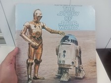 Star Wars vinyl.  The Story of. 1977. early pressing. Good condition. picture