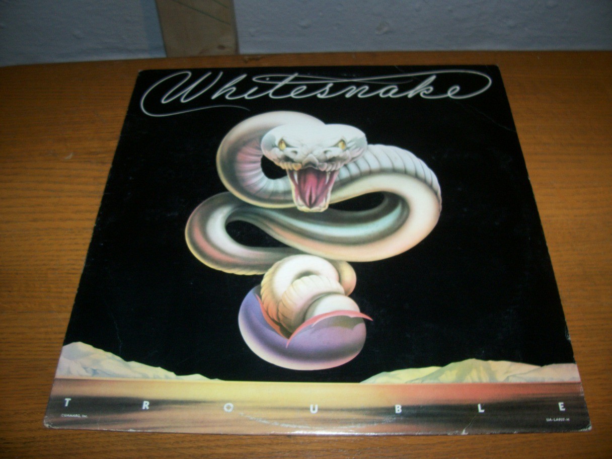 Whitesnake - Trouble LP United Artists 1978 1st Pressing