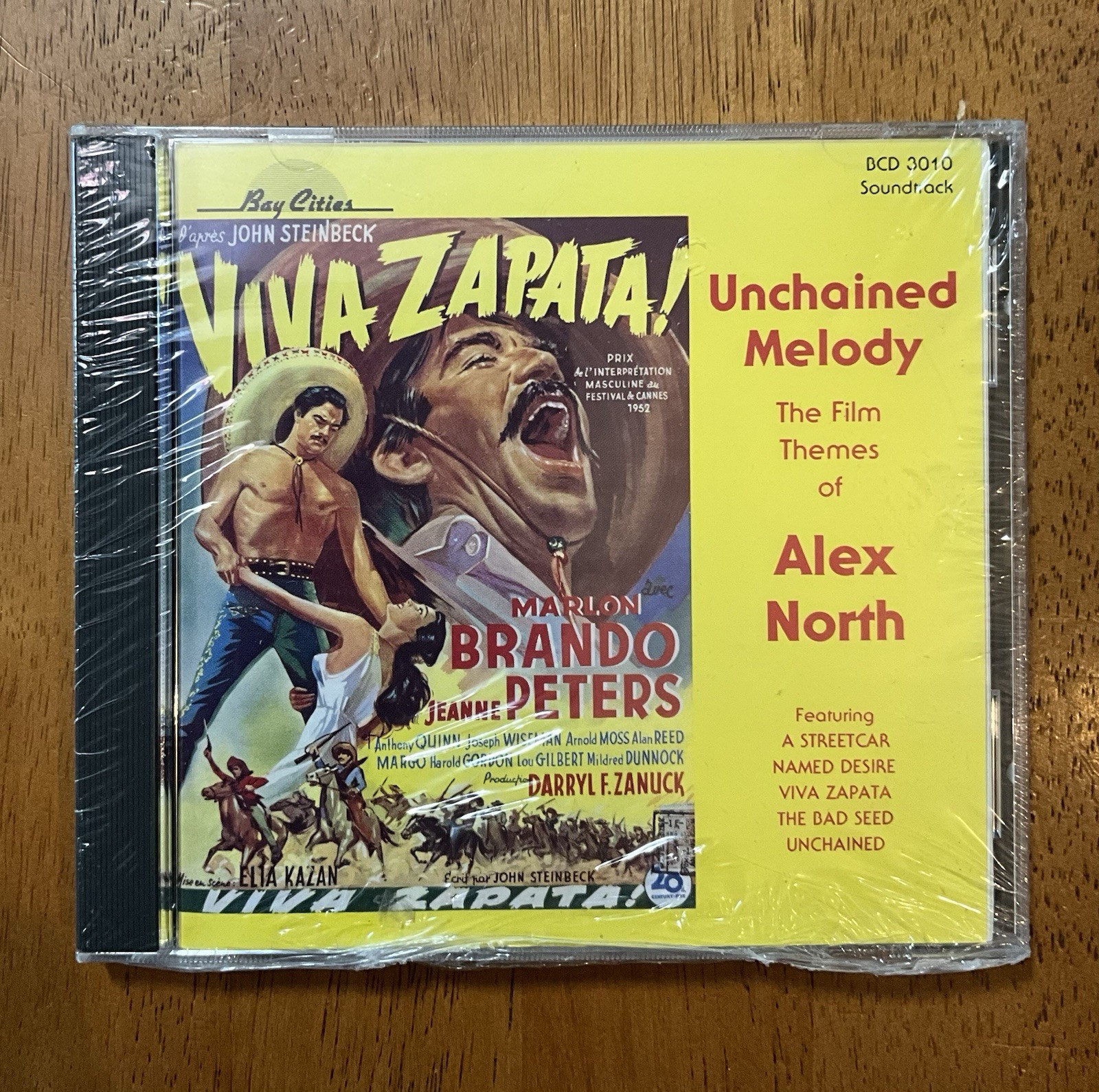 Unchained Melody The Film Themes Of Alex North CD BCD3010 1991 SEALED Soundtrack