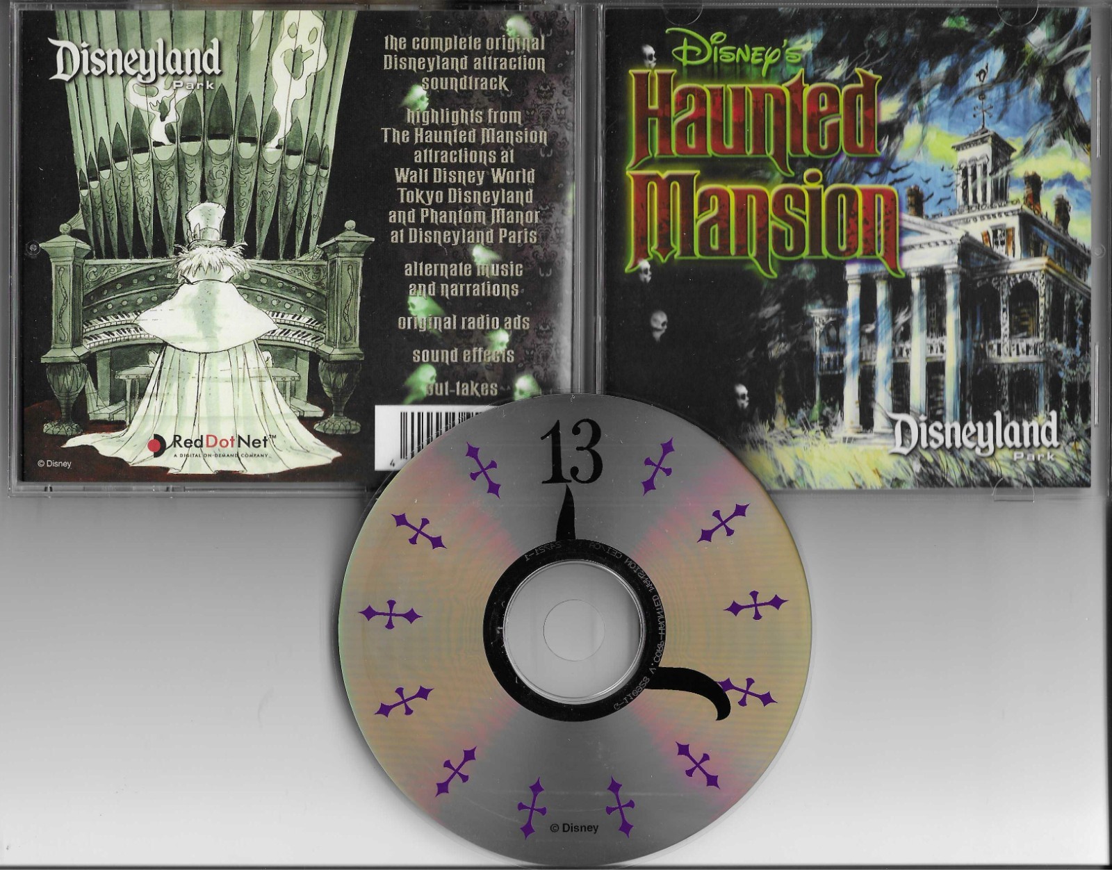 DISNEY HAUNTED MANSION Only Available AT DISNEYLAND PARKS Out of Print MINT USA