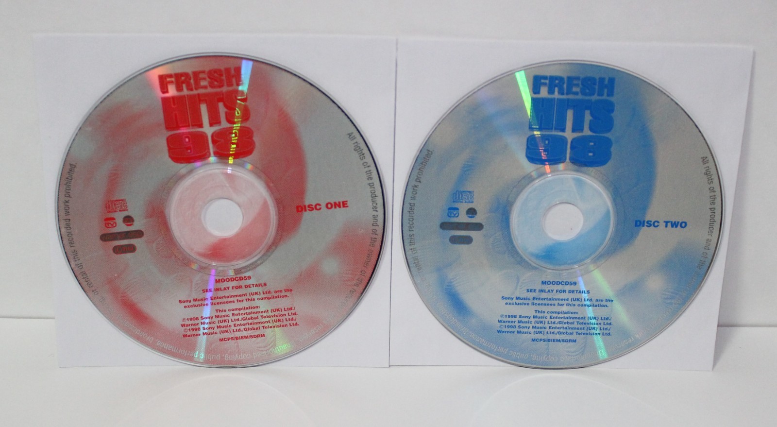 Fresh Hits 98 by Various Artists - 40 Tracks (2 CD Set)