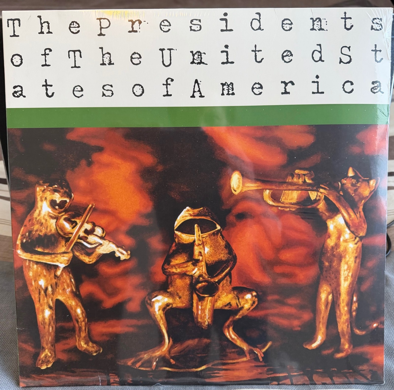 The Presidents of the United States of America Debut Gold Vinyl BandBox (2023)