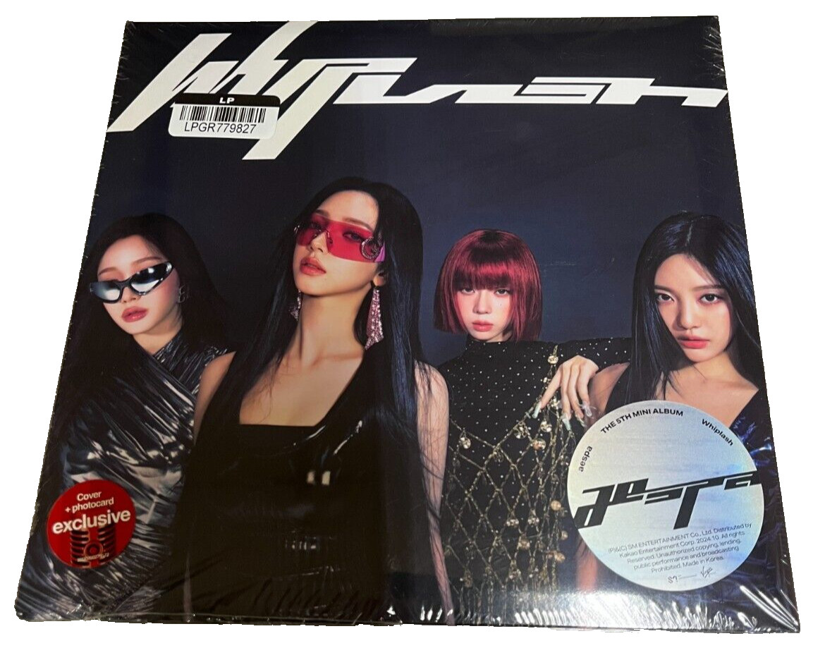New & Sealed Aespa Whiplash Target Exclusive K-Pop Album CD