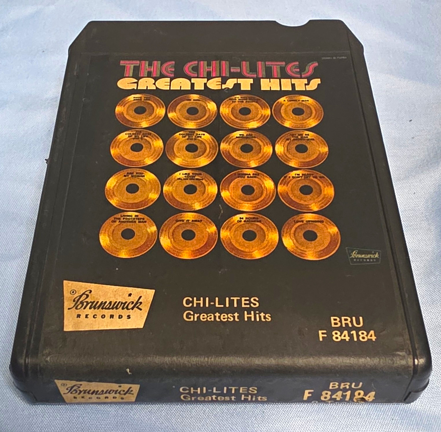 The Chi-Lites – Greatest Hits – 8-Track Cartridge | Brunswick BRU F 84184 1972