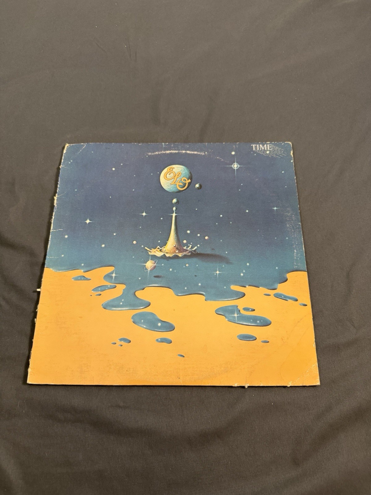 Electric Light Orchestra ELO Time 1981 Vinyl LP Jet FZ 37371 Lyric Inner