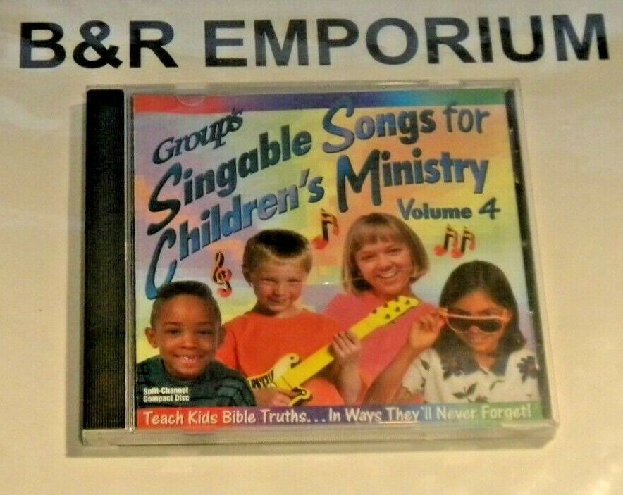 Group\'s Singable Songs for Children\'s Ministry Volume 4 - Used Split-Track CD