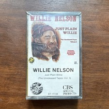 Willie Nelson Just Plain Willie Unreleased Tapes Vol. 3 Cassette 1983 BT-17728 picture