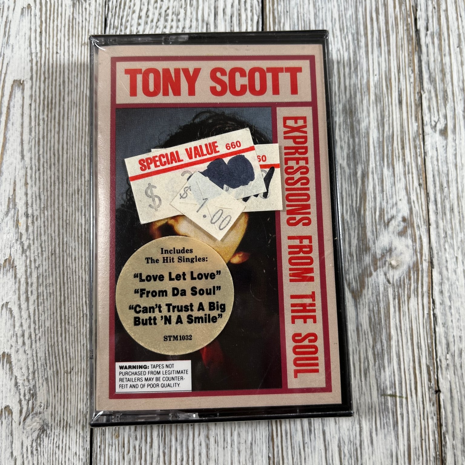 Tony Scott Expressions From The Soul Cassette 1991 Next Plateau Hip Hop R&B