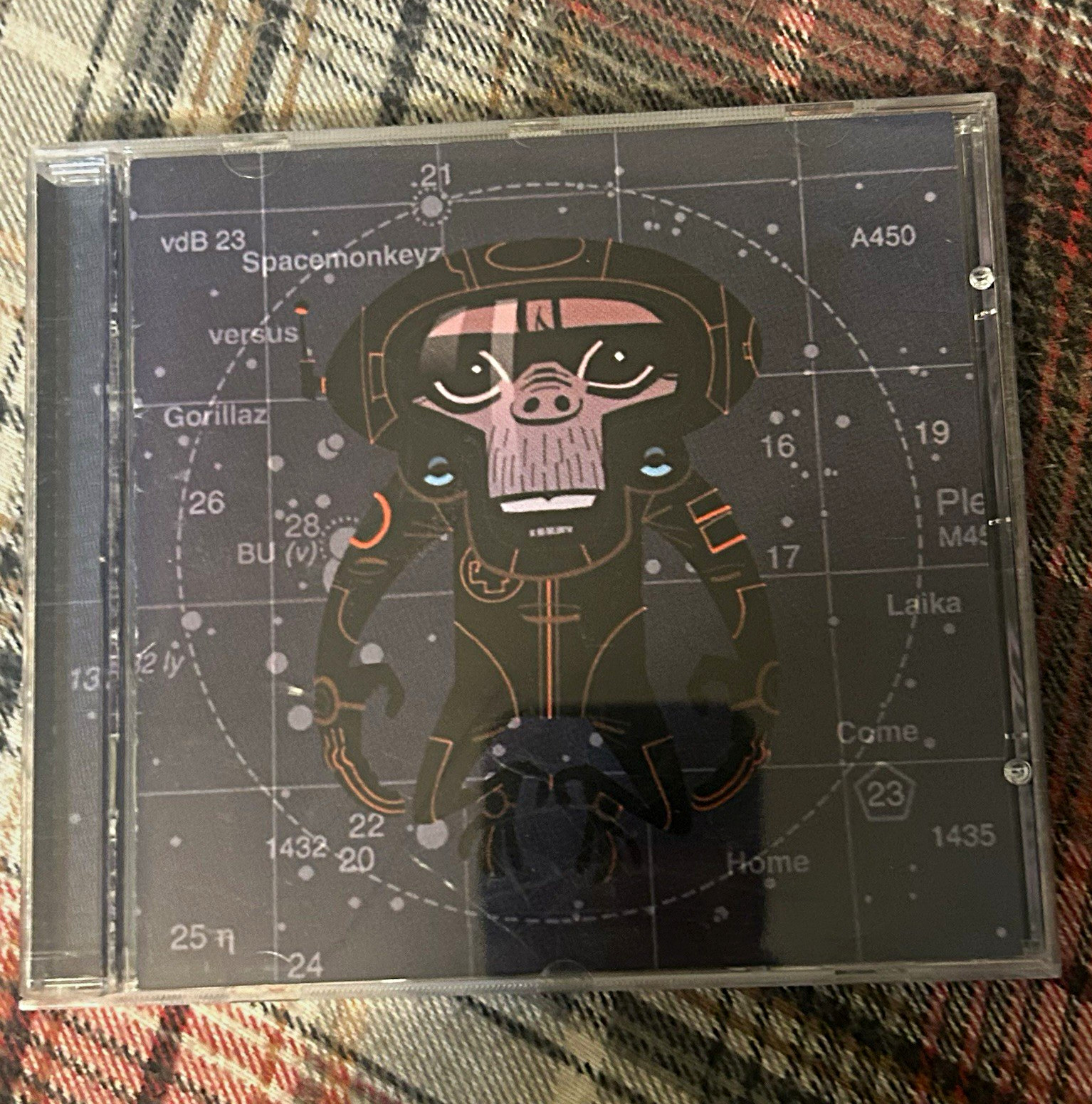 Spacemonkeyz vs Gorillaz Laika Come Home CD Album 2002 Dub Astralwerks