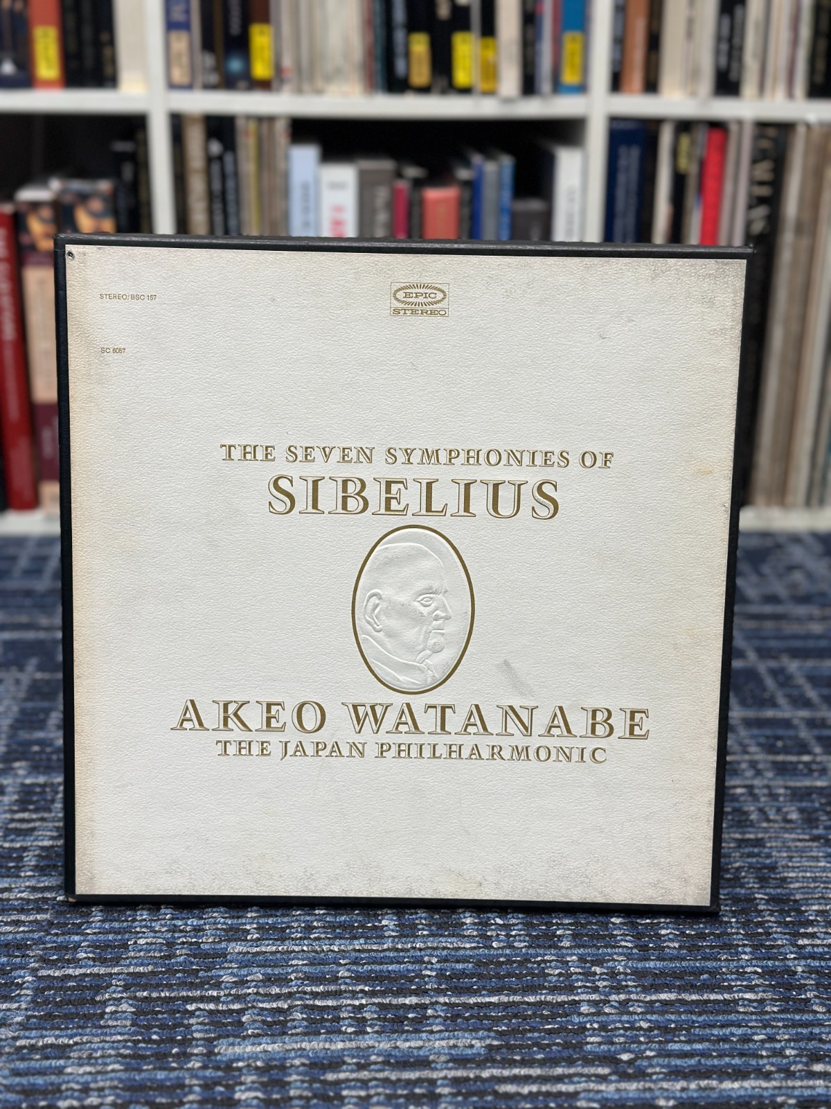 Sibelius 7 Symphonies Akeo Watanabe Japan Philharmonic Epic BSC 157 5LP NM