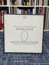 Sibelius 7 Symphonies Akeo Watanabe Japan Philharmonic Epic BSC 157 5LP NM picture