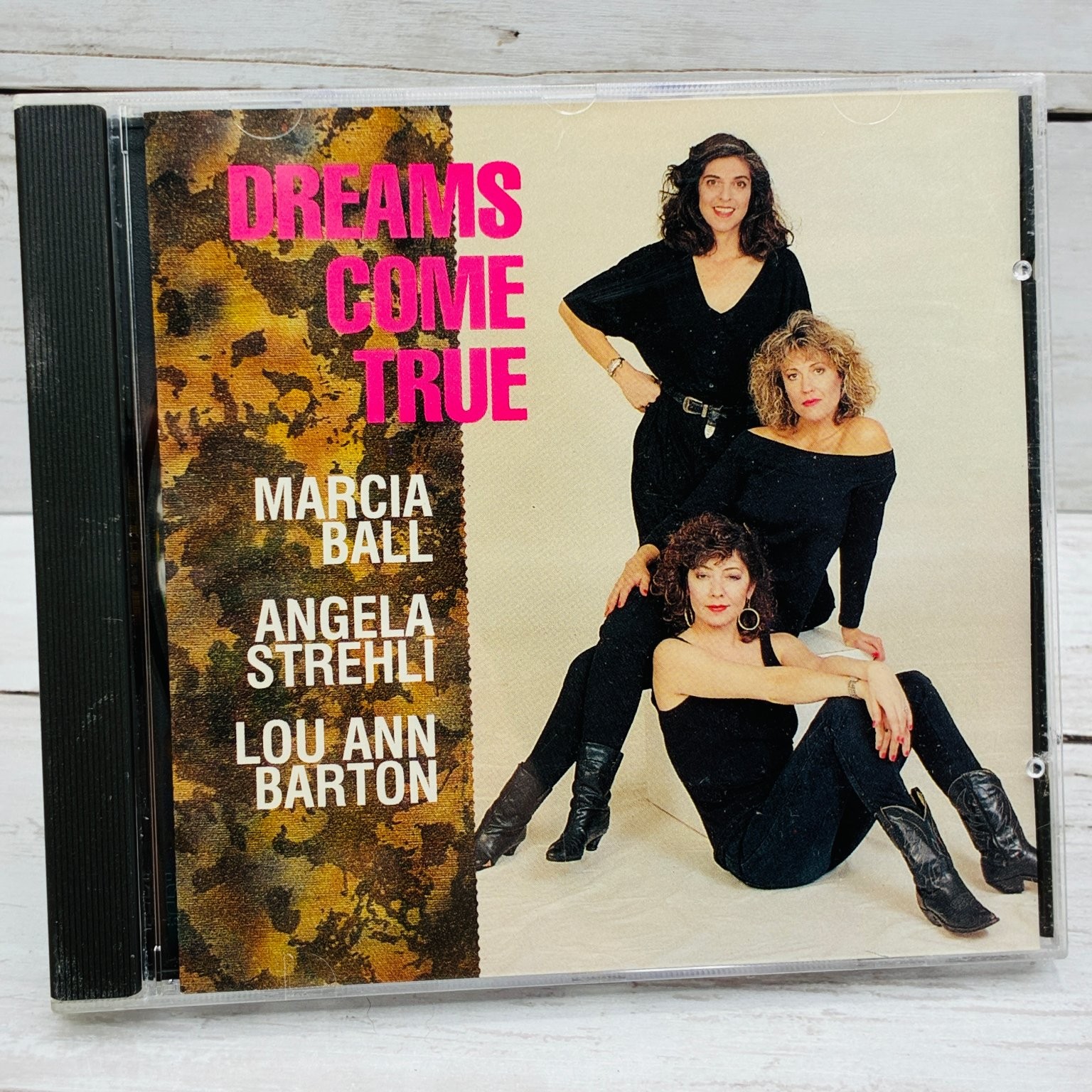 Marcia Ball Angela Strehli Lou Ann Barton – Dreams Come True CD 1990 Blues