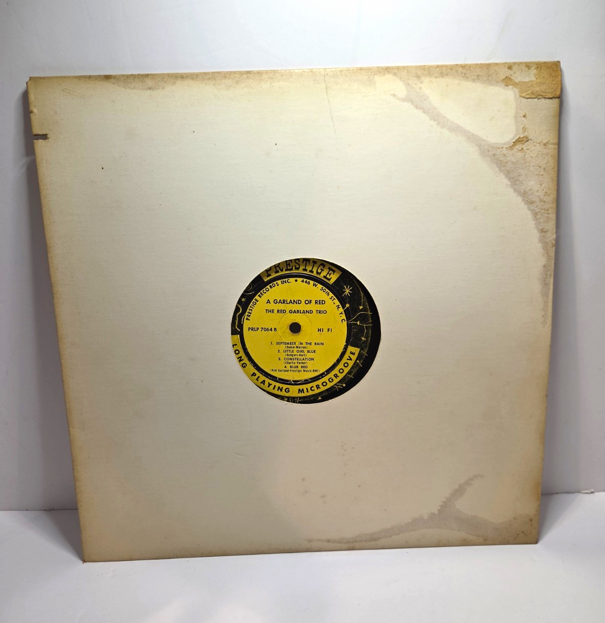 First Press The Red Garland Trio A Garland of Red 12\