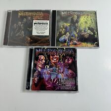 Necrophagia Holocausto De La Morte CD Season If The Dead CD 35 Years CD Lot Of 3 picture