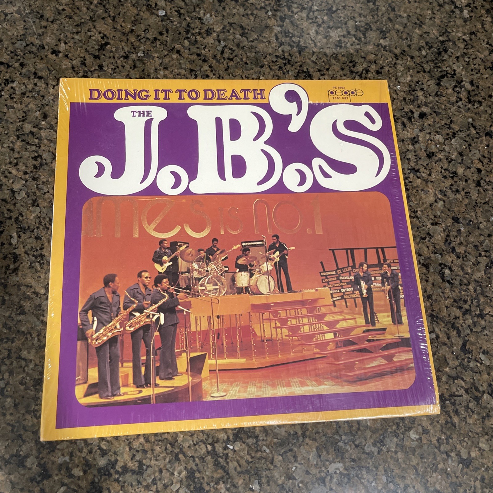 The J.B.\'S Doing it to Death Vinyl People 5603 Original 1973 LP VG+ James Brown
