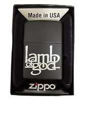 Rare Lamb Of God Limited Edition 2012 Zippo Lighter Brand New In Box. 100% 🔥 picture
