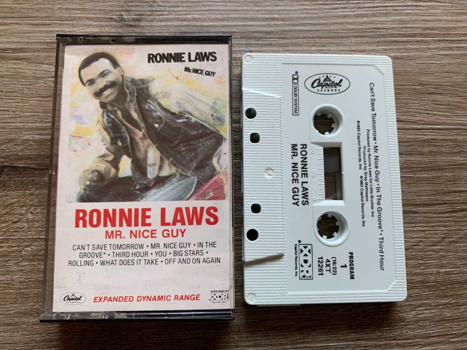 VINTAGE RONNIE LAWS MR. NICE GUY CASSETTE TAPE 