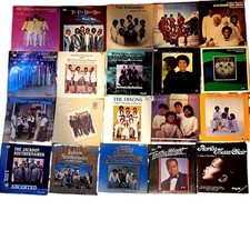 RARE LOT of 20 Vintage Black Gospel Vinyl LP Records picture