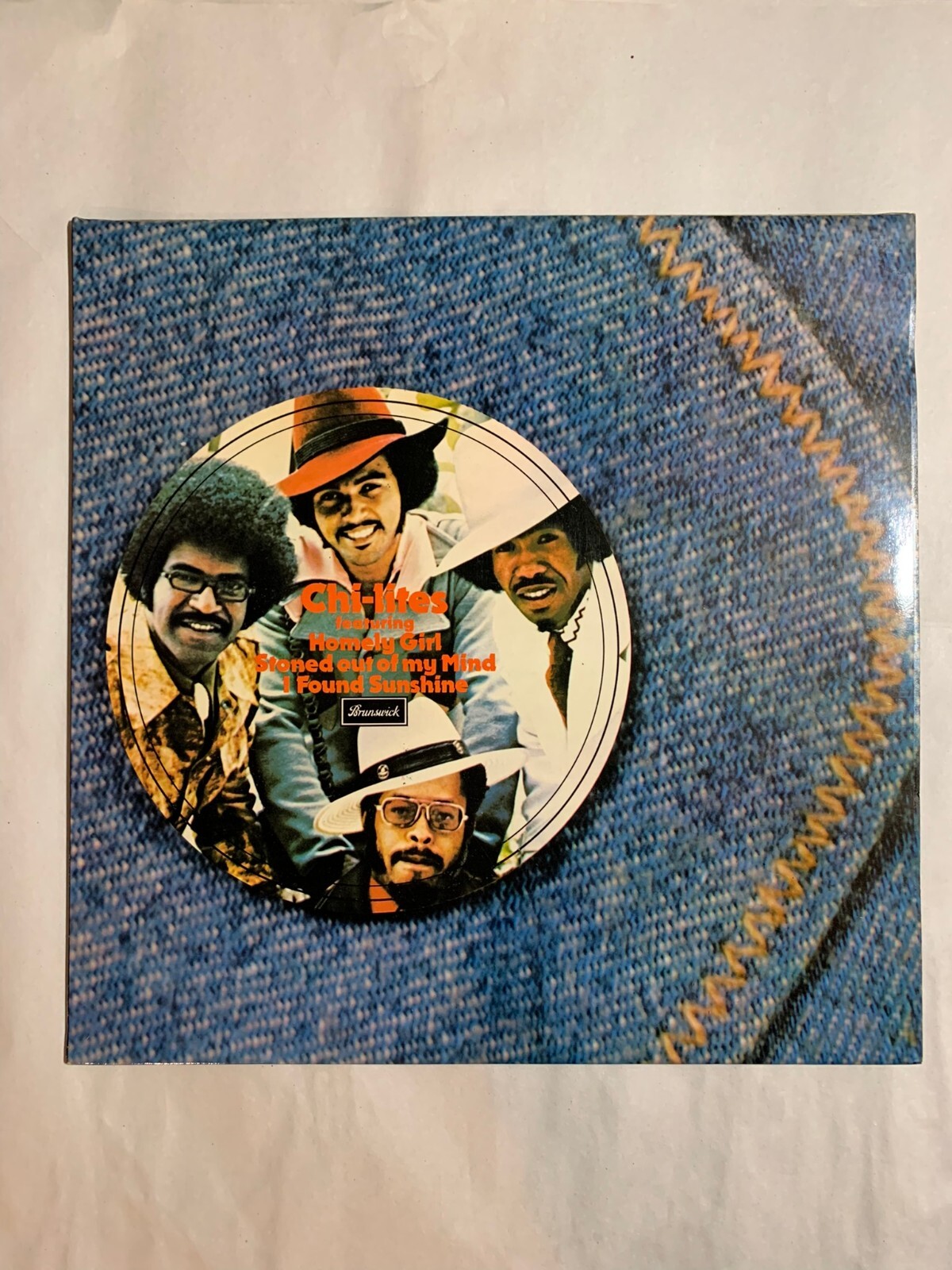 Chi-Lites - S/T Vinyl LP Record 1973 UK Import 12