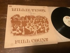 Willie Tyson Signed LP Full Count 1974 Blues,Folk  Lima Bean Records Mark Wenner picture