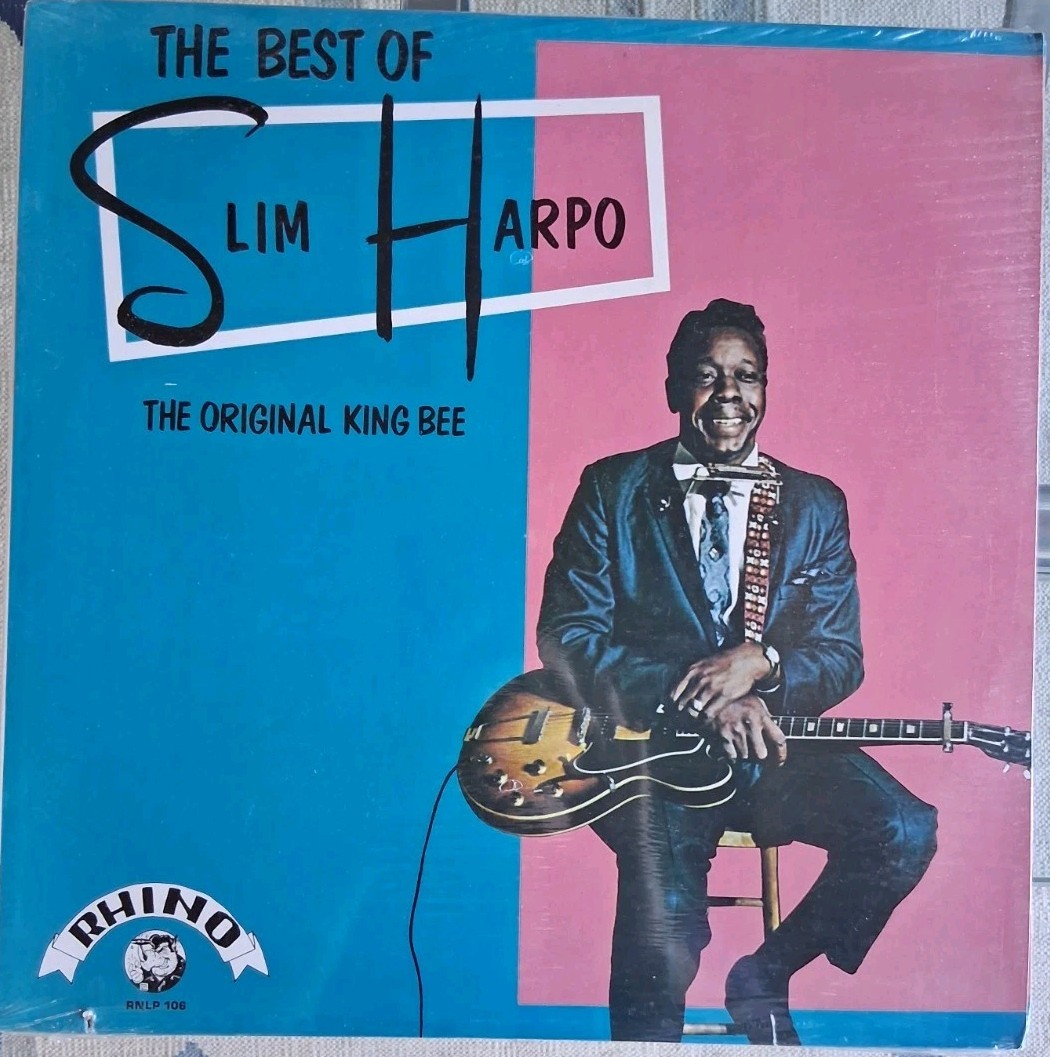 🐝 Slim Harpo – The Best Of Slim Harpo: The Original King Bee LP SEALED