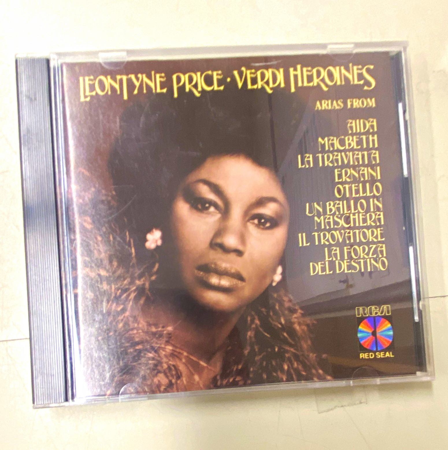 Leontyne Price Verdi Heroines RCA Red Seal 1989 Opera CD RCD1-7016
