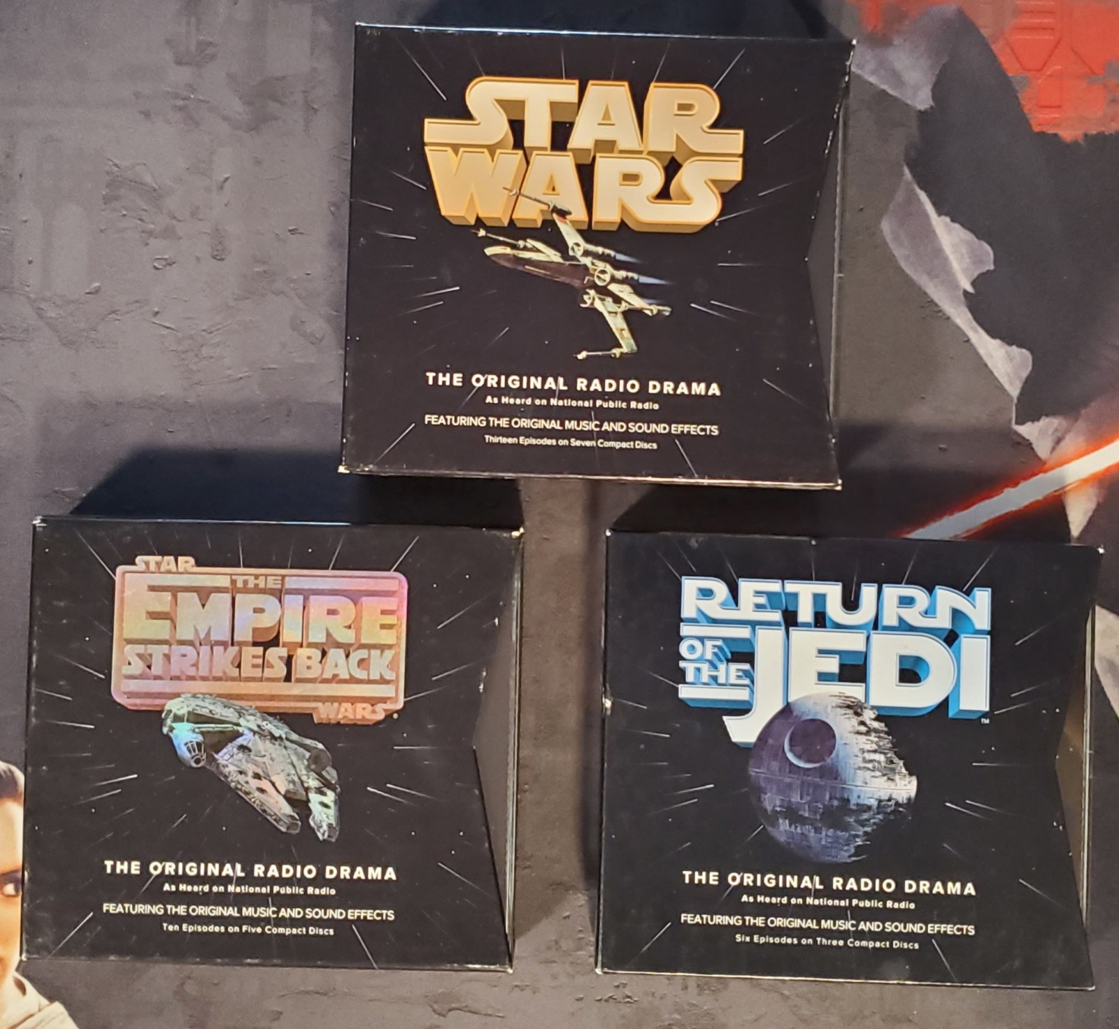 Star Wars The Original Radio Drama Trilogy A New Hope, ESB, RotJ HighBridge NPR