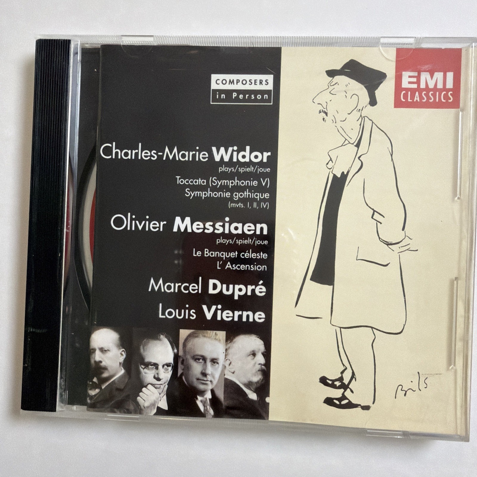 Paul Hindemith Plays & Conducts Composers in Person EMI CDS 5 55032 2 2CD