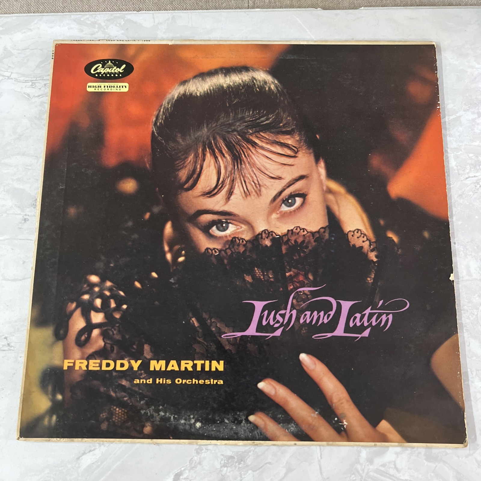 Freddy Martin & His Orchestra - Lush And Latin - LP Record
