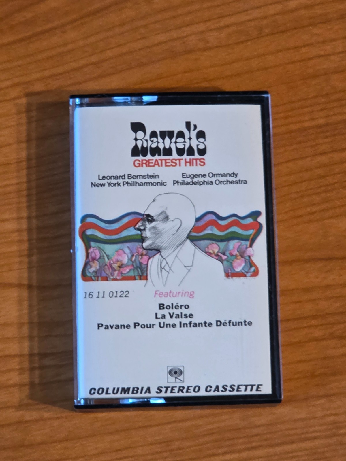Ravel's Greatest Hits Bernstein Ormandy Bolero La Valse Columbia Cassette Tape
