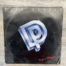 Deep Purple Perfect Strangers LP Vinyl Record 1984, Mercury w/ Lyric Sleeve picture